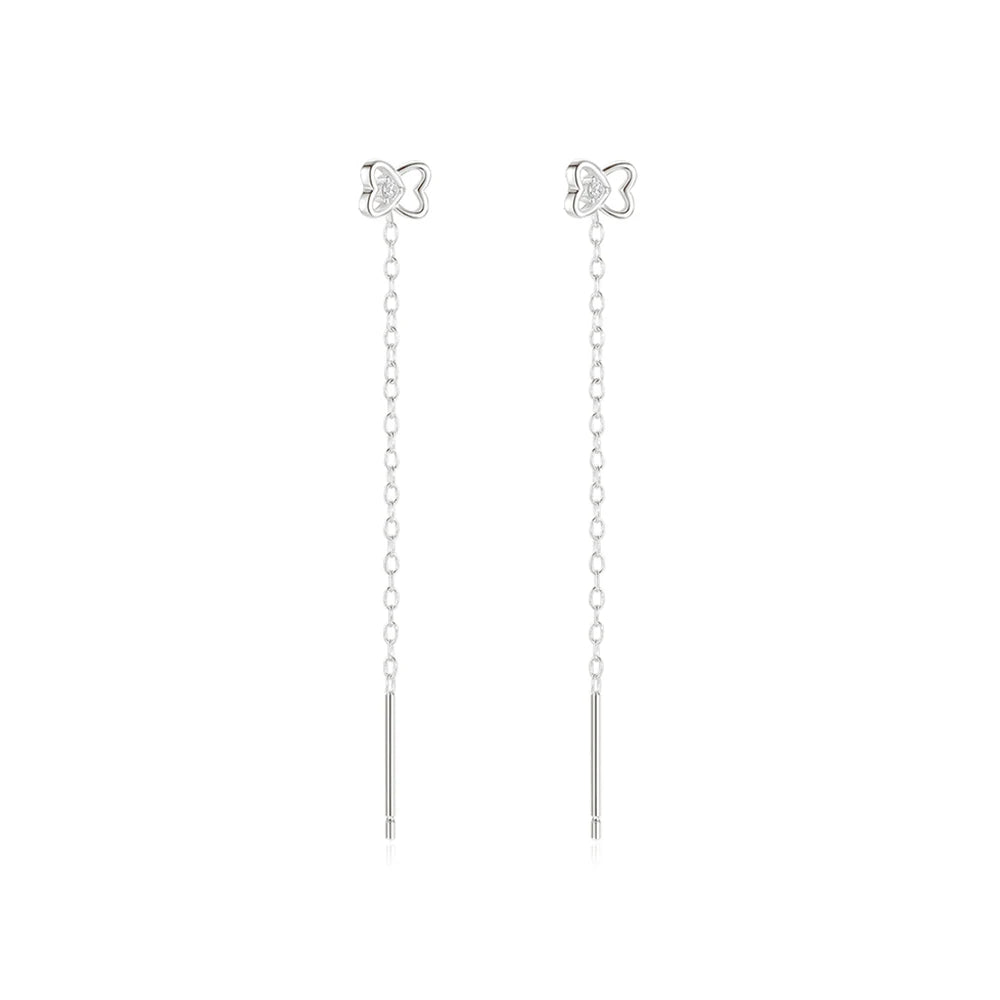 Silk Line threader earrings- Retro Collection