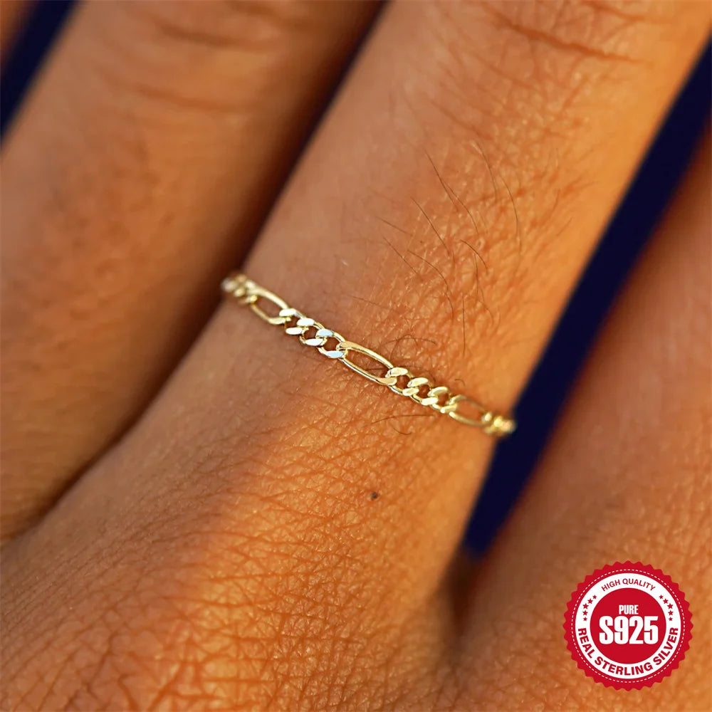 Classic Chains ring - Retro Collection My Rose Future