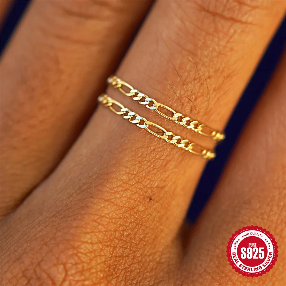 Classic Chains ring - Retro Collection My Rose Future