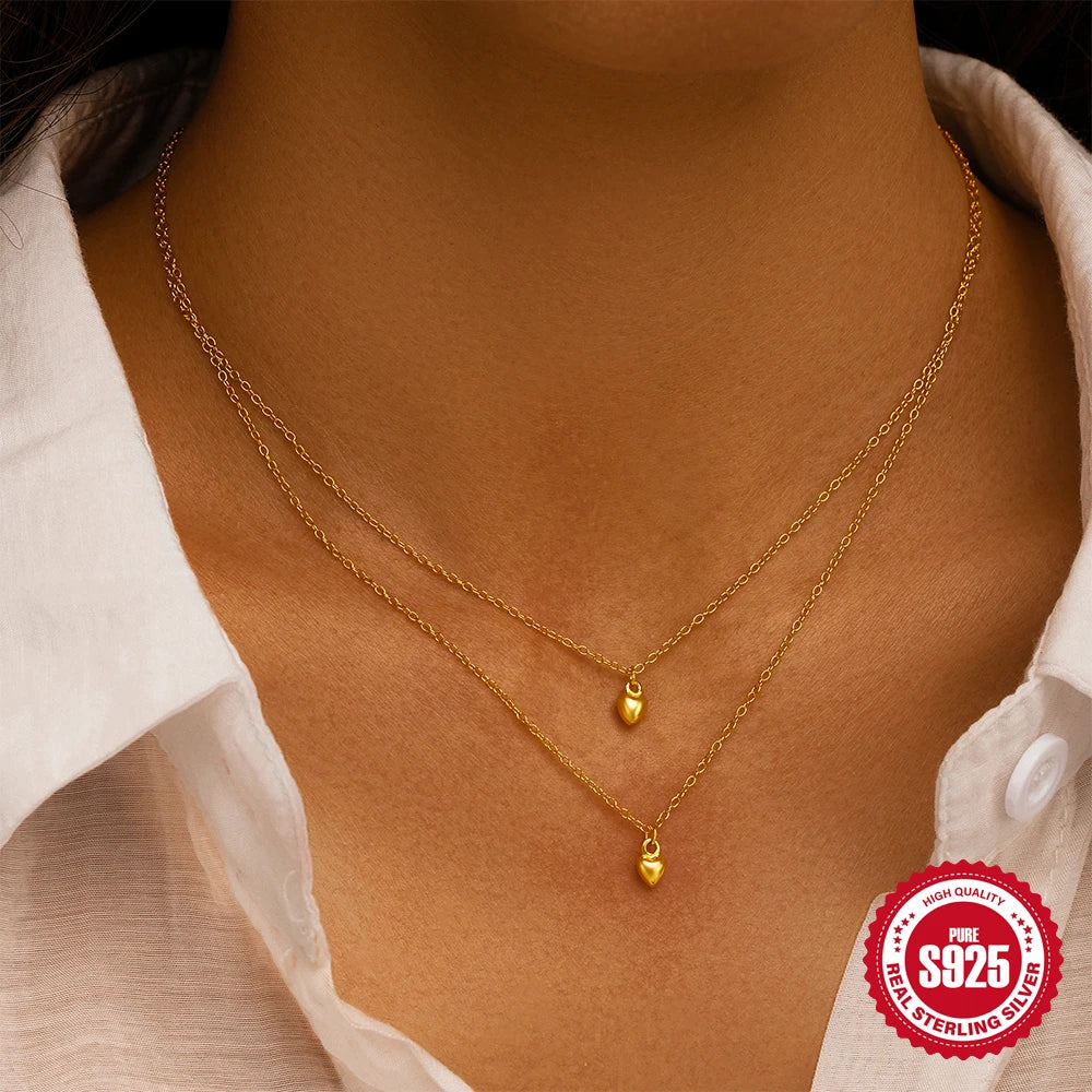 Double Love necklace - Amour Collection My Rose Future