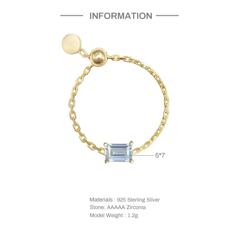 Gilded Chains ring - Rétro Collection My Rose Future