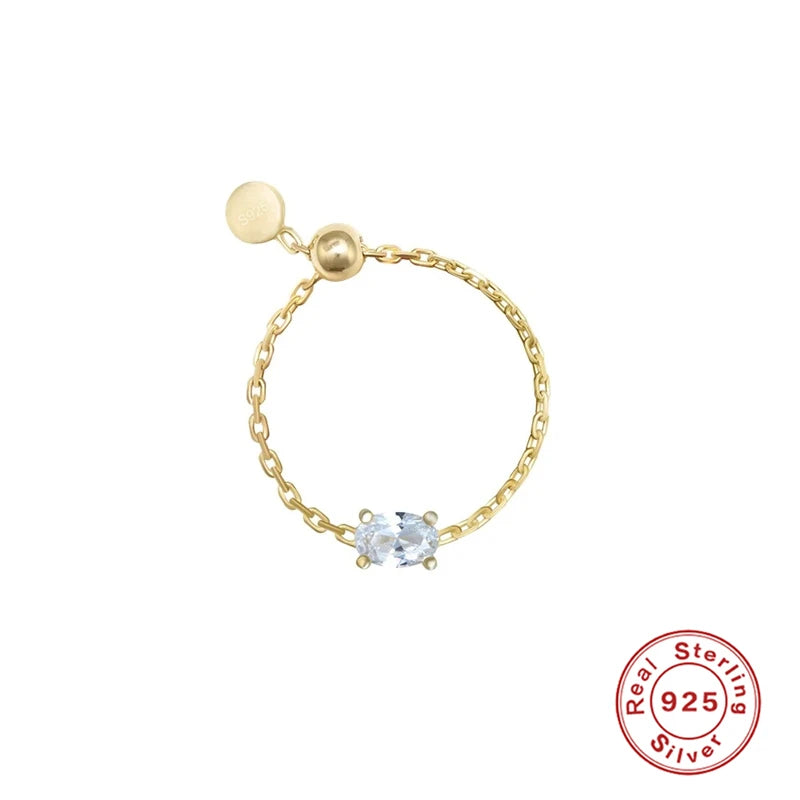 Gilded Chains ring - Rétro Collection My Rose Future