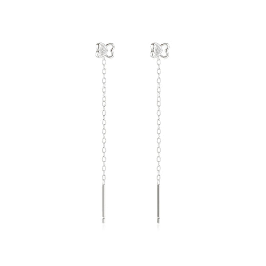 Silk Line threader earrings- Retro Collection