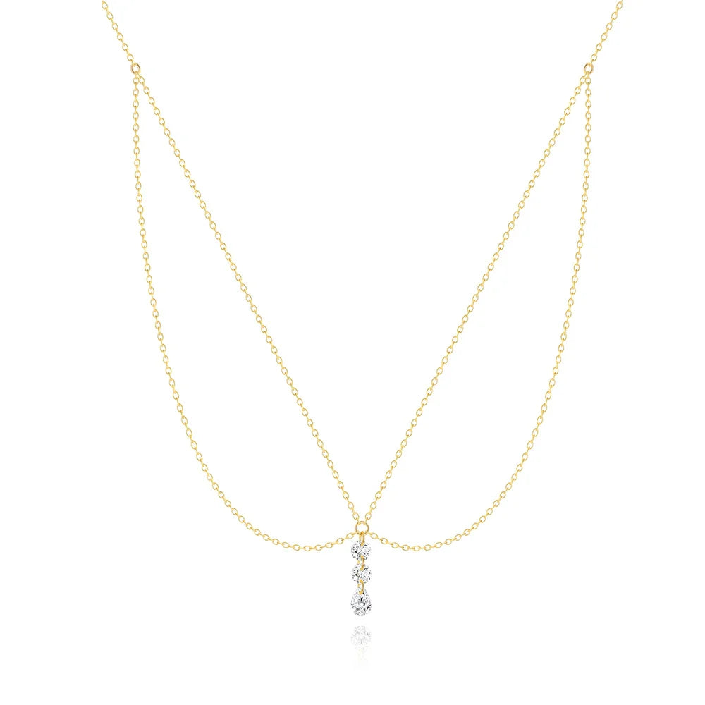 Collier tendance en argent sterling 925 en forme de cœur avec rose pour femme (cadeau Saint-Valentin/Fête des Mères)