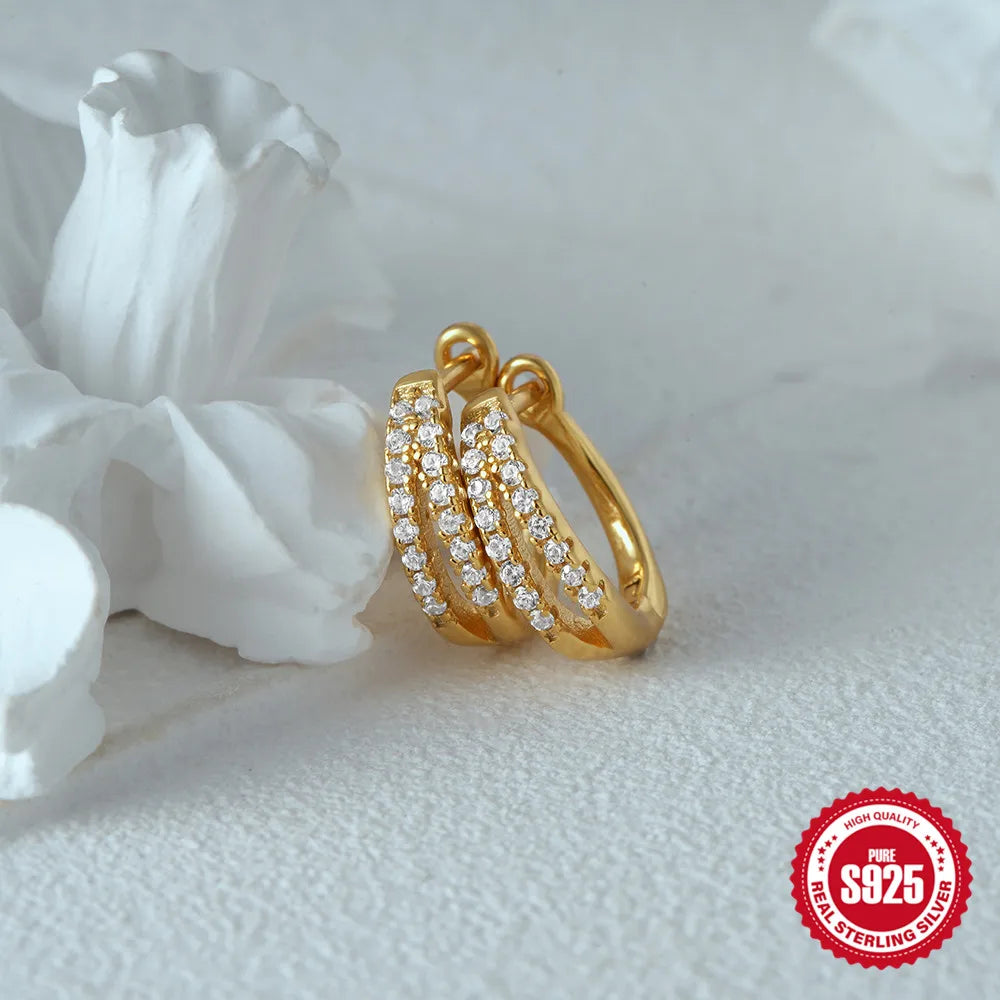 Triple Love earrings - Amour Collection