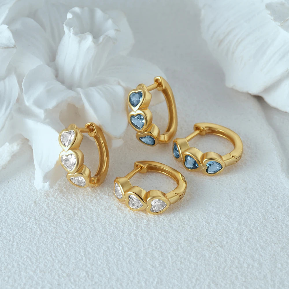 Triple Love earrings - Amour Collection