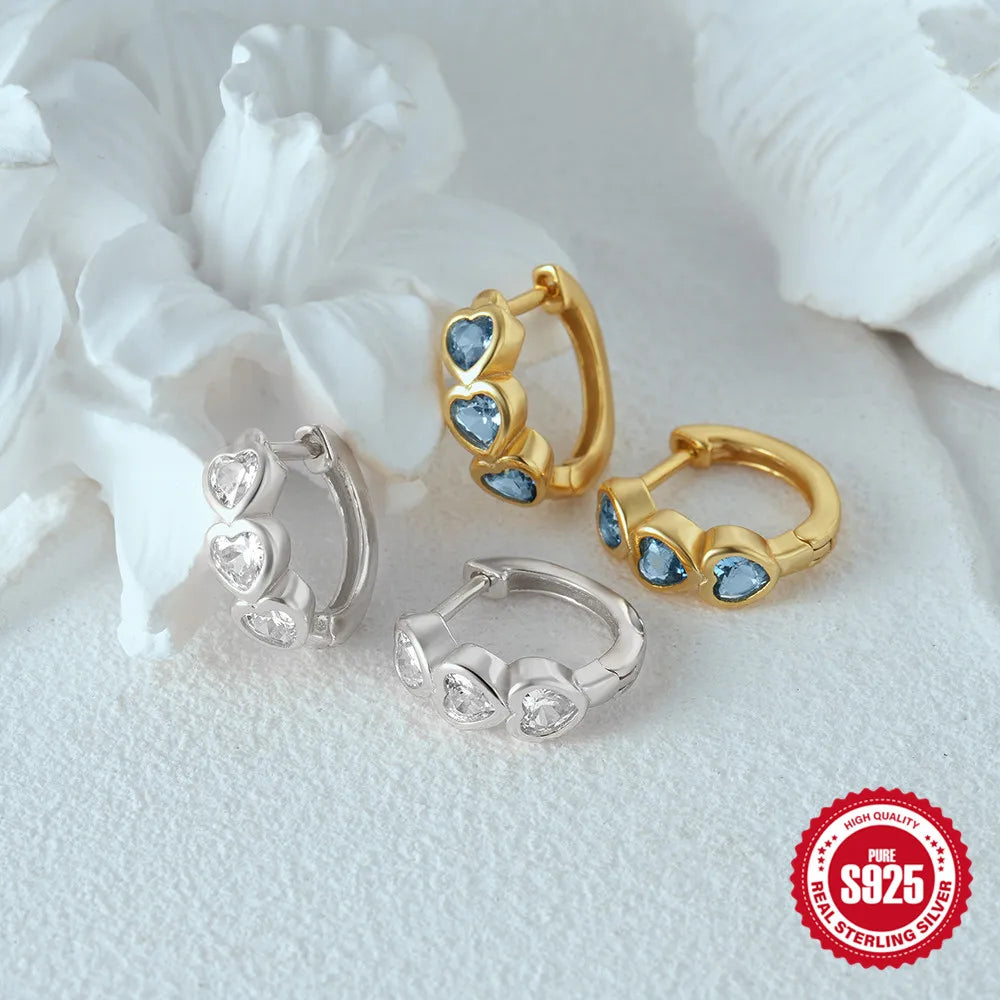 Triple Love earrings - Amour Collection