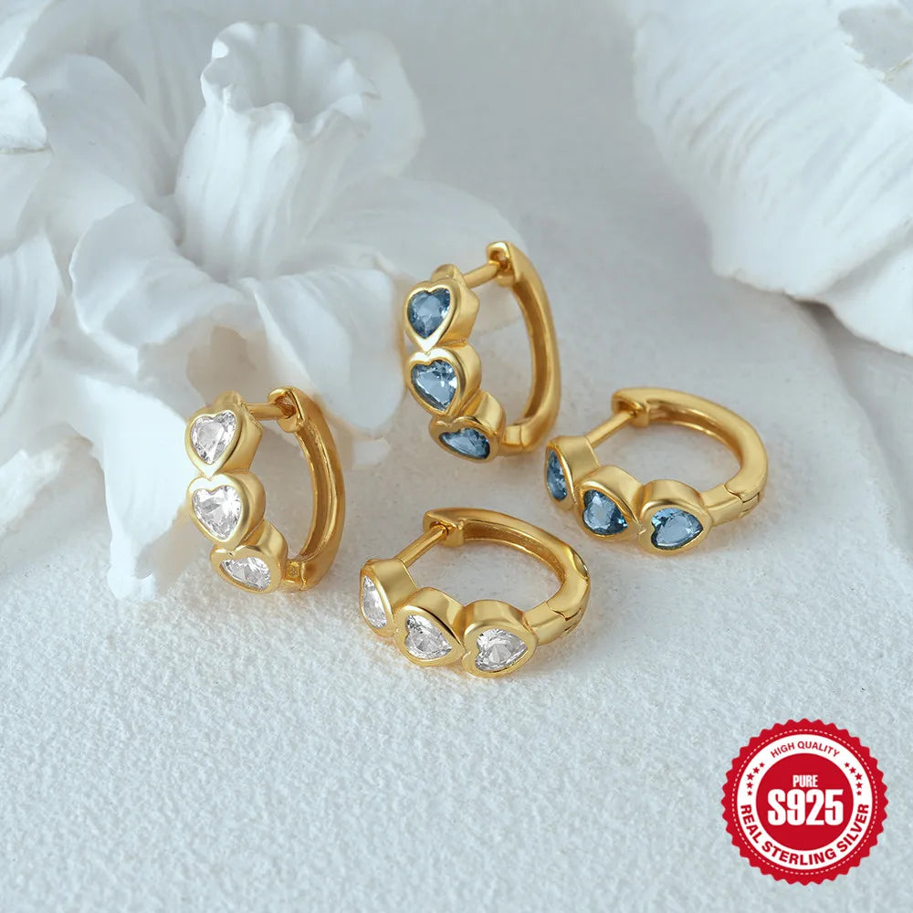 Triple Love earrings - Amour Collection