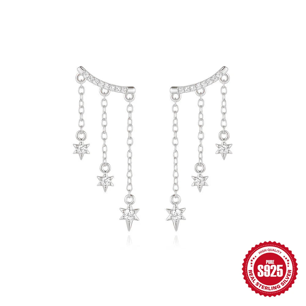 Star Wings stud earrings- Star Collection