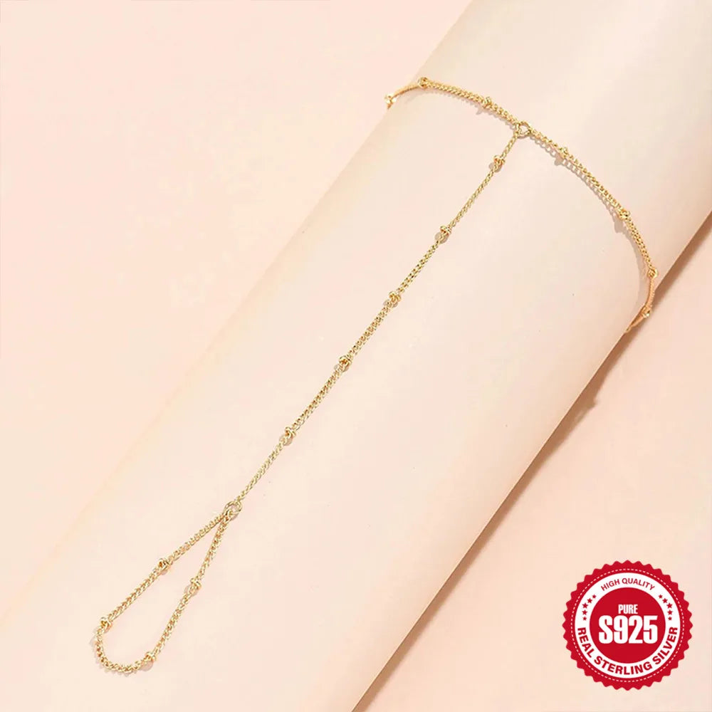 Glitz hand chain bracelet - Retro Collection My Rose Future