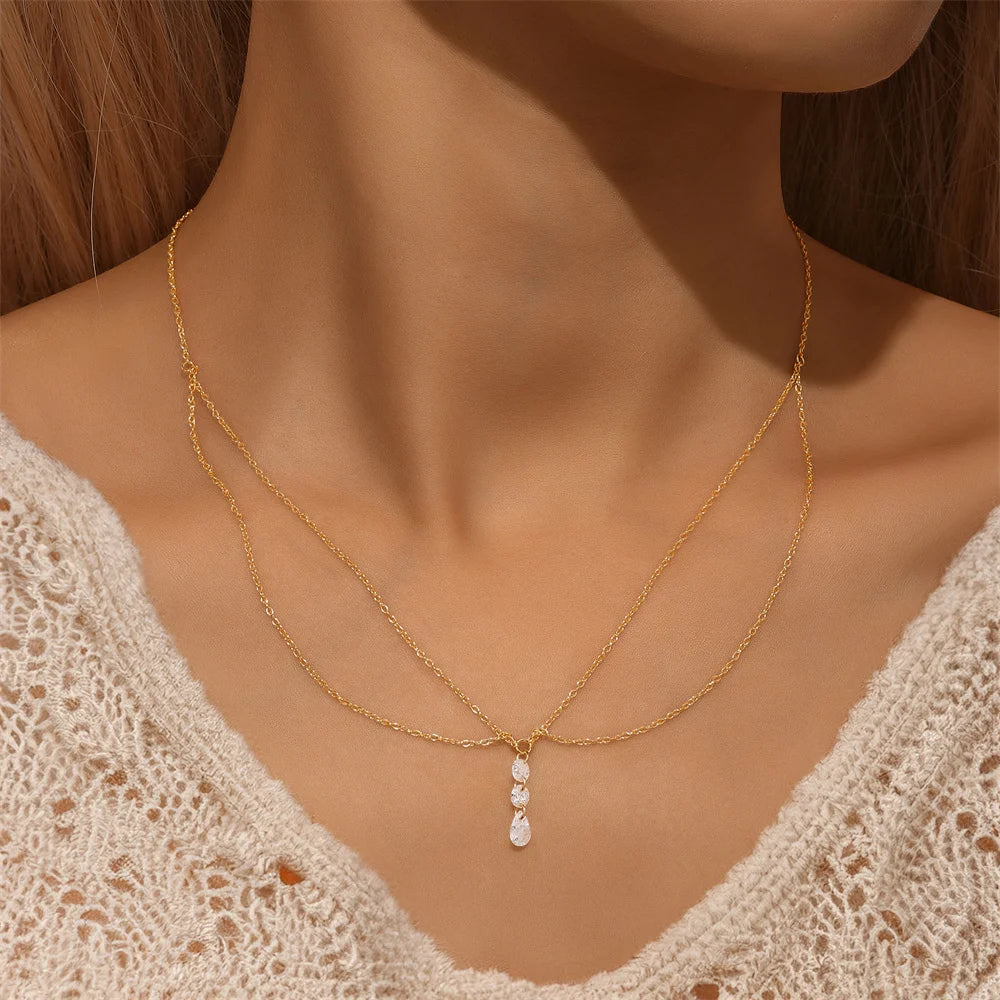 Collier tendance en argent sterling 925 en forme de cœur avec rose pour femme (cadeau Saint-Valentin/Fête des Mères)