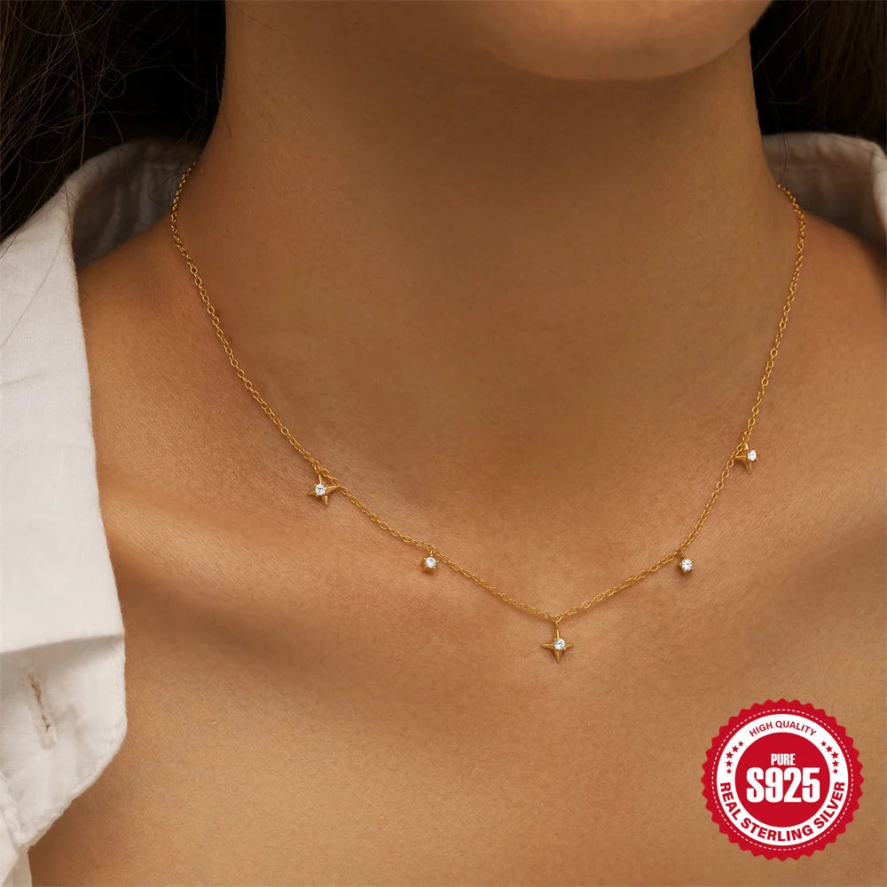Opal Stars necklace - Star Collection