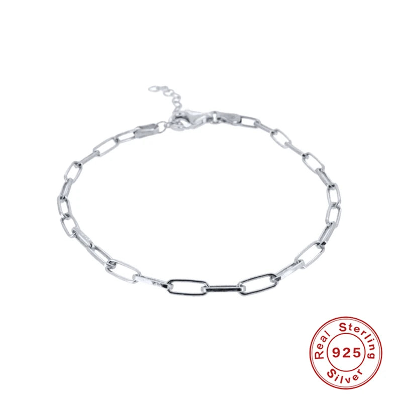 Bracelet CANNER Ins en émeraude pour femme, pendentif minimaliste en argent sterling 925, chaîne en or pour fête de mariage, bijoux fins, cadeau pour maman