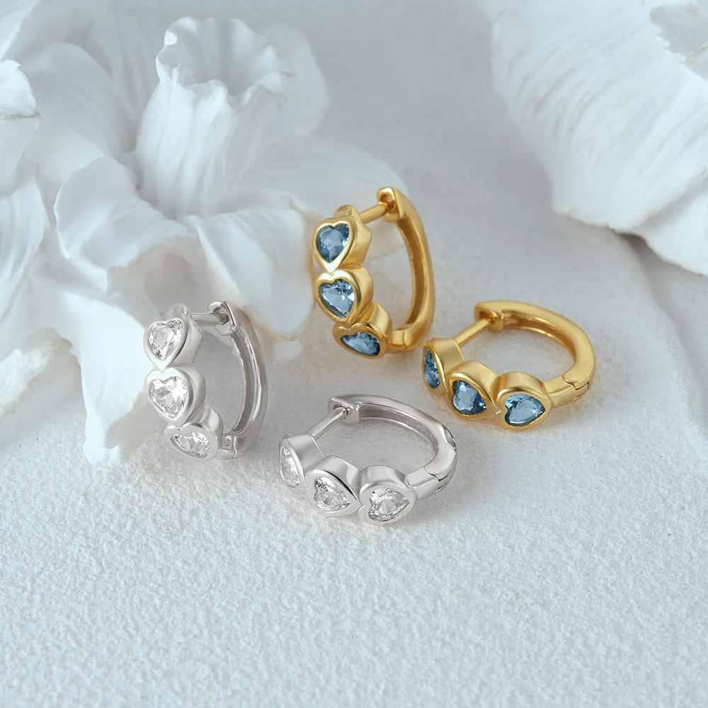 Triple Love earrings - Amour Collection