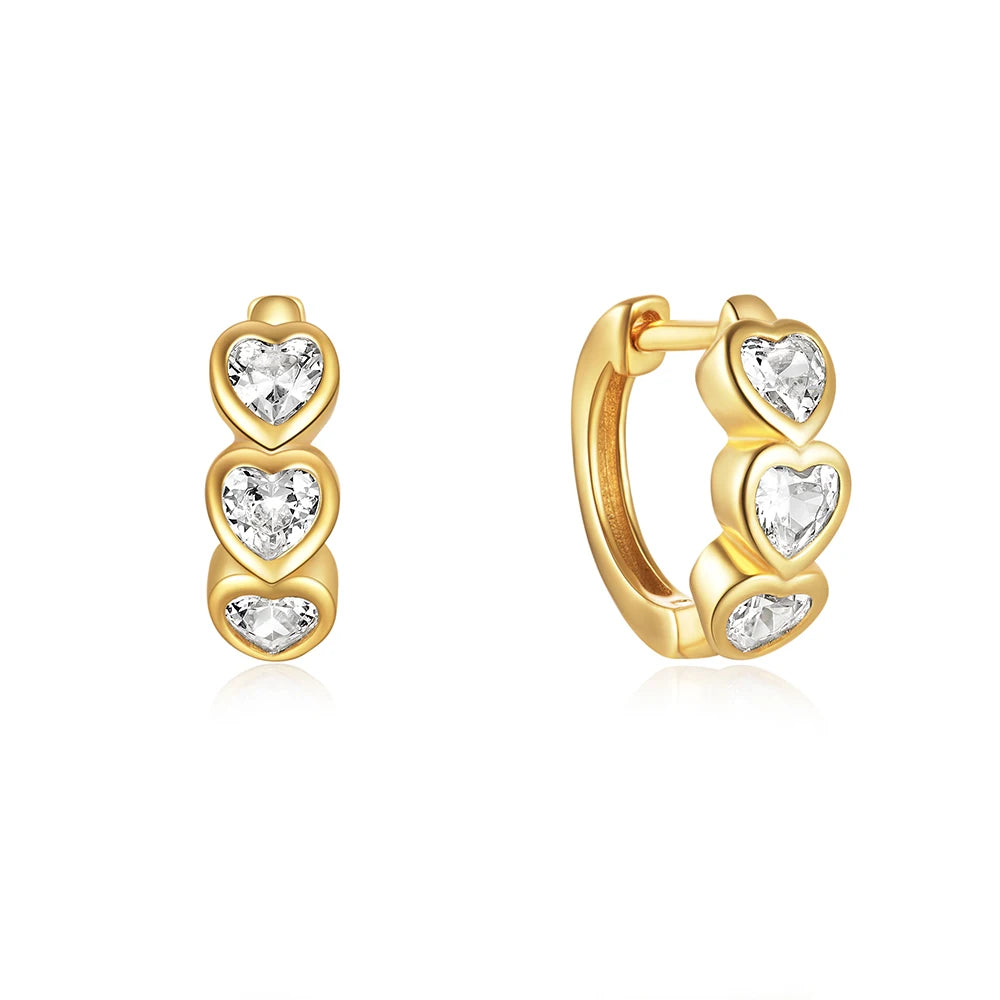 Triple Love earrings - Amour Collection
