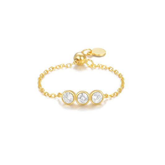 Gilded Chains ring - Rétro Collection My Rose Future