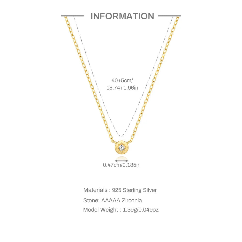 Mini Guiding Star necklace - Star Collection My Rose Future
