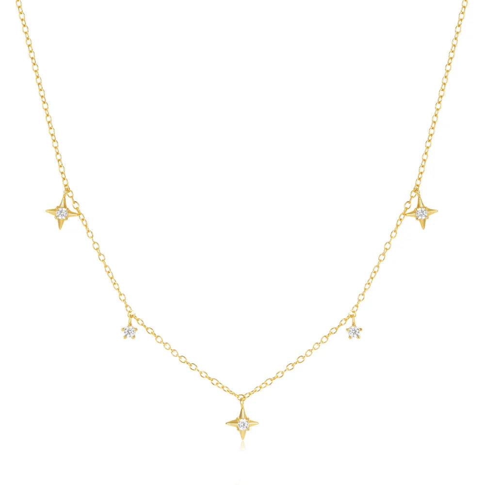 Opal Stars necklace - Star Collection