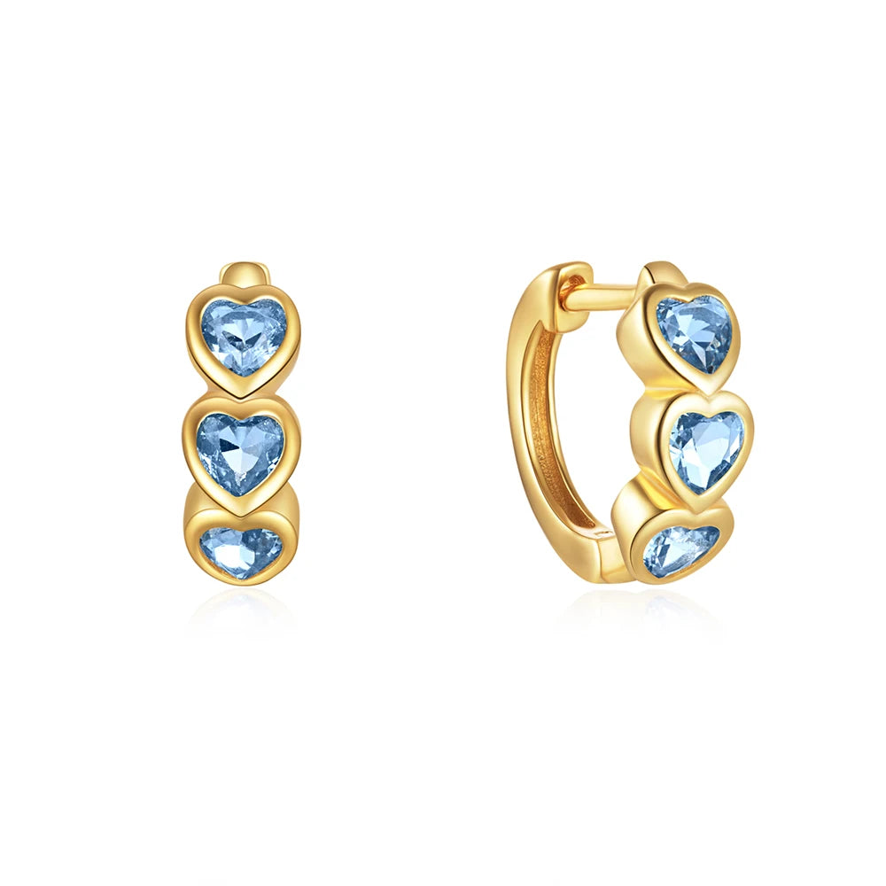 Triple Love earrings - Amour Collection