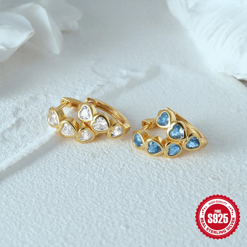 Triple Love earrings - Amour Collection