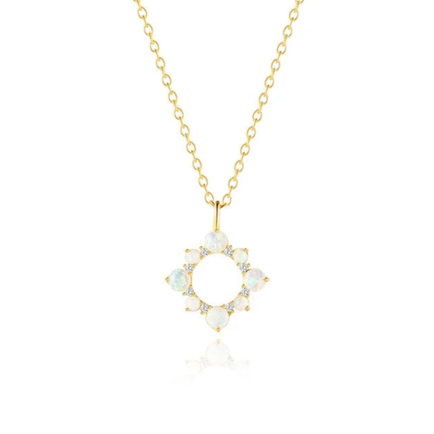 Opal Sun necklace - Cosmic Collection My Rose Future