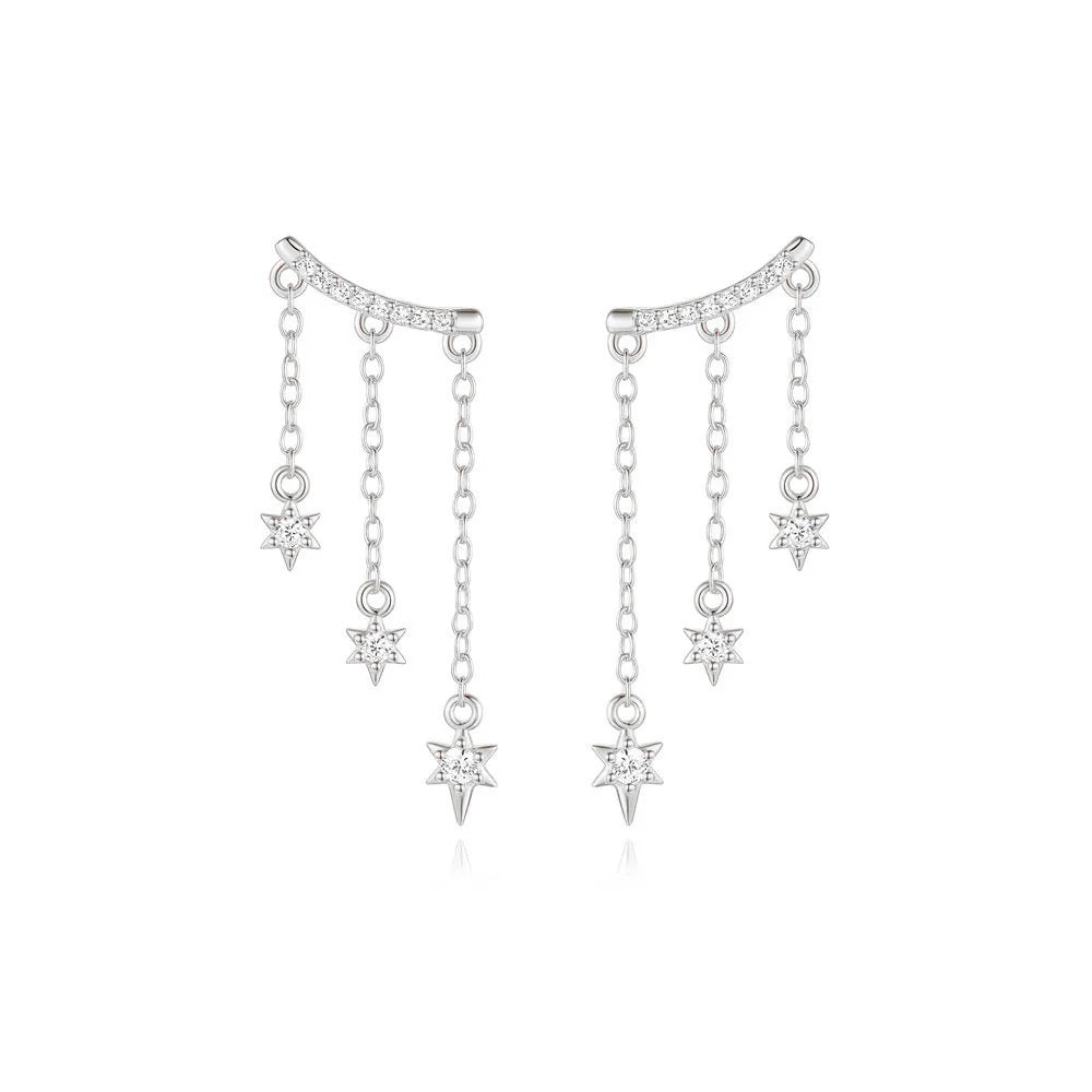 Star Wings stud earrings- Star Collection