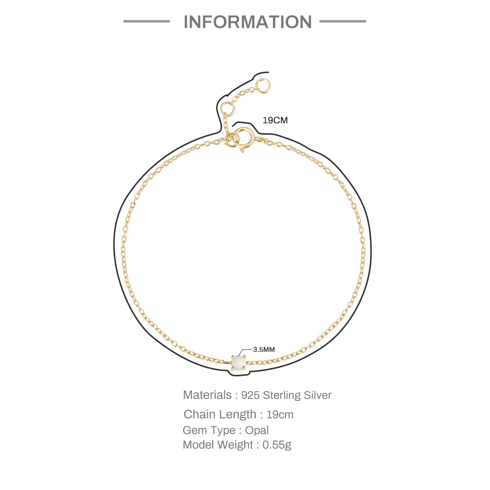 Opal Orb bracelet - Cosmic Collection